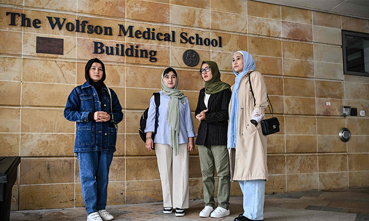 Afghan women chase medical dreams in Scotland