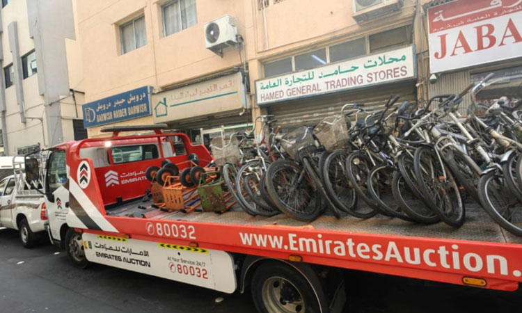 Police seize 3,779 e-scooters, bicycles over safety violations in Dubai's Naif area