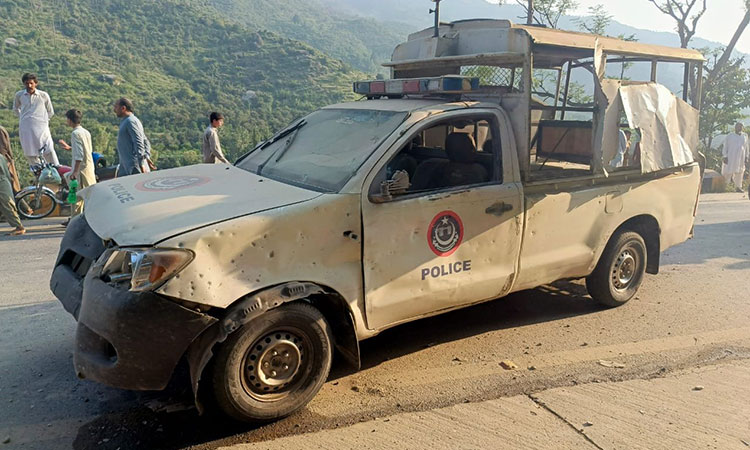 Roadside bomb targeting diplomats’ convoy kills police officer in Pakistan’s Swat Valley