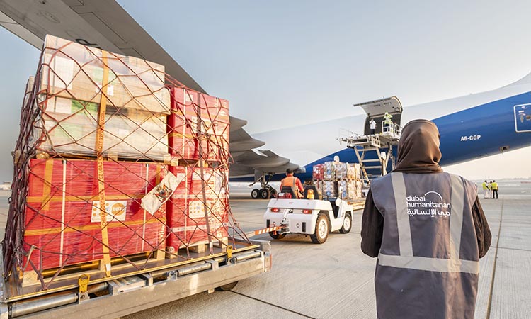 Dubai Humanitarian airlifts 71.6 metric tonnes of critical medical supplies to Gaza