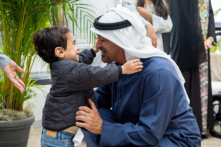 Sheikh Mohamed Bin Zayed visits National Children's Hospital in Washington