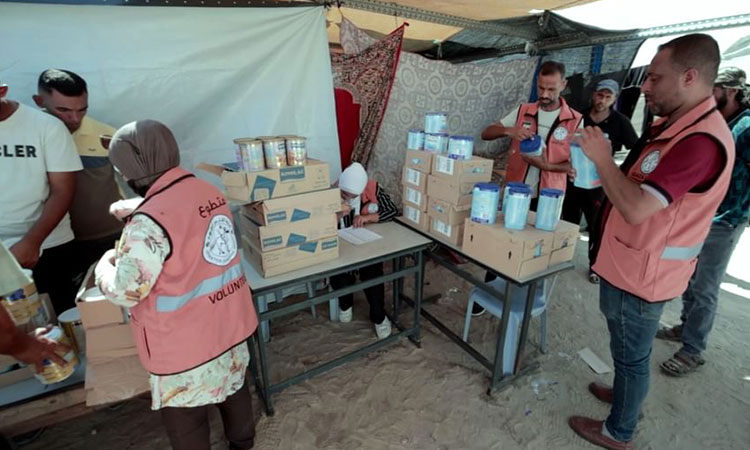 UAE continues to provide essential supplies to displaced families in Gaza