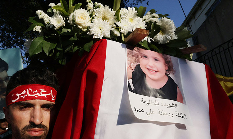 UN says strikes on Lebanon killing children 'at a frightening rate' 