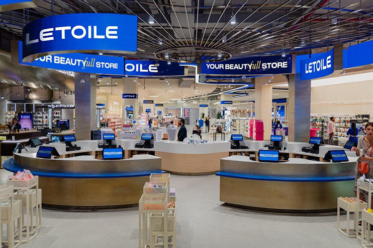 LETOILE, the hottest new beauty retailer opened its flagship beauty store at Dubai Festival City Mall