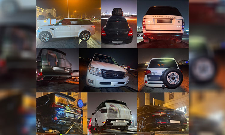 Dubai Police impound 11 vehicles for causing noise and disturbance on roads