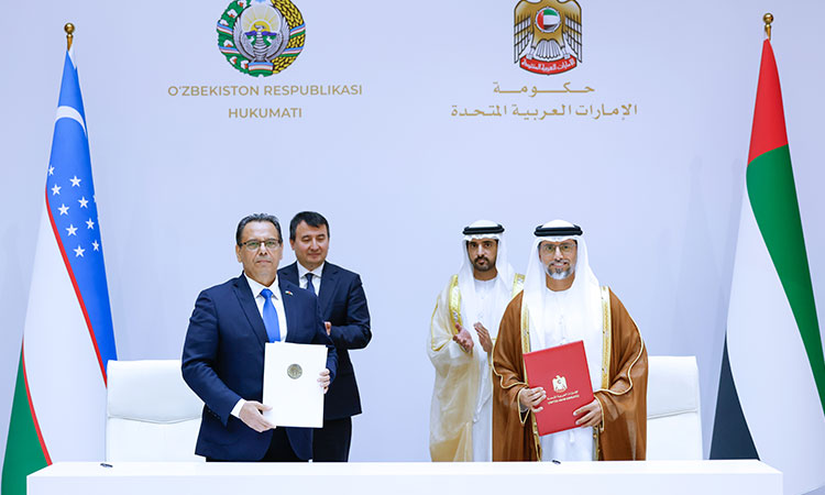 Sheikh Hamdan witnesses signing of UAE-Uzbekistan agreements, MoUs in Tashkent