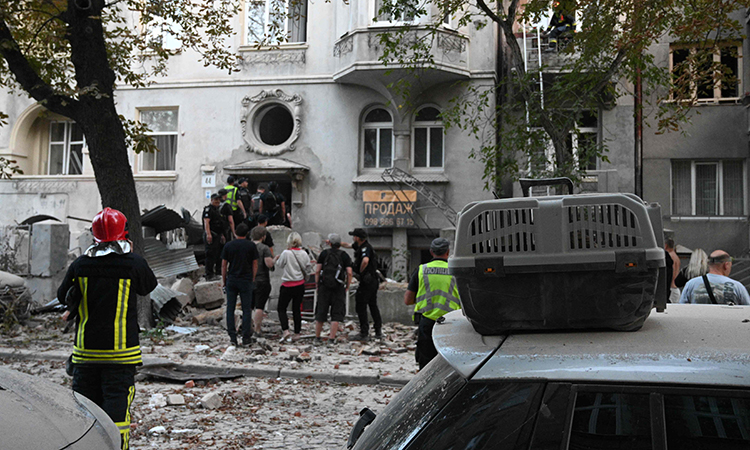 Russian strike on Ukraine’s historic Lviv kills seven