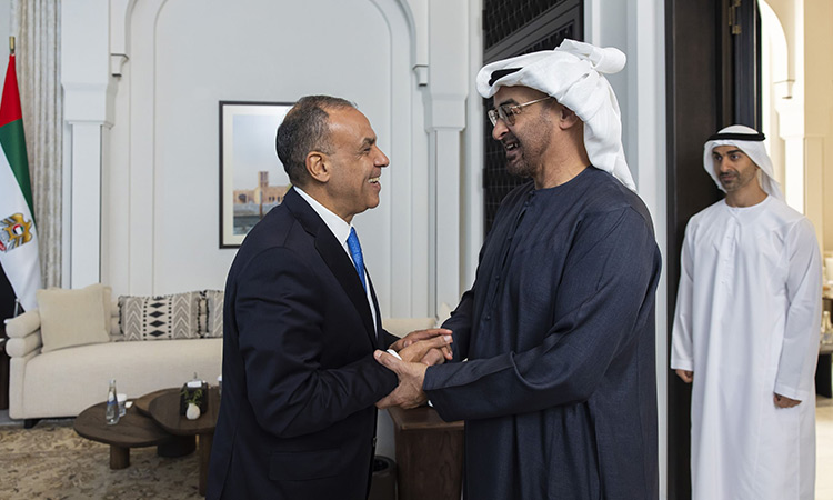 UAE President, Egypt Minister discuss ways to enhance bilateral relations