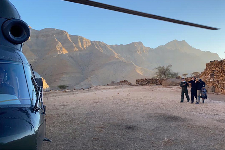 VIDEO: European family rescued after fainting at RAK mountain