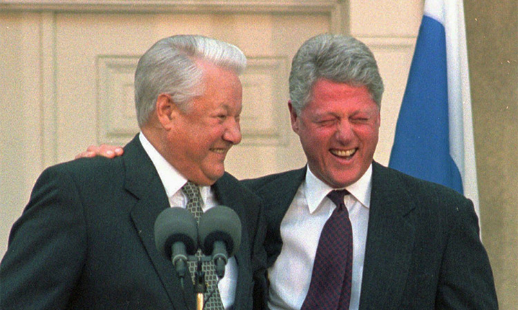 When Bill Clinton covered up for Boris Yeltsin