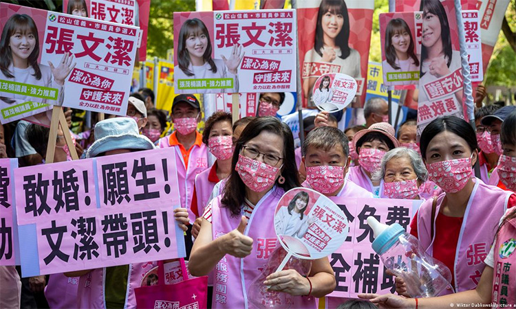 Taiwan votes for Nationalist party in local polls