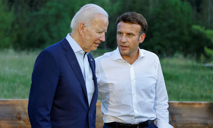 Tensions overshadow Macron’s White House visit