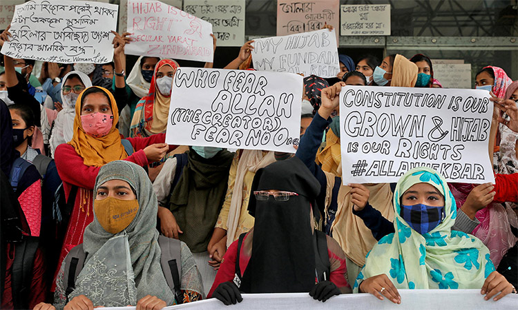 Hijab ban disturbs peace in campuses