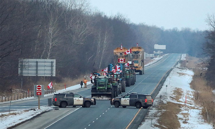 Canada’s protests settle down, but could echo in politics