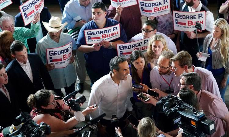 Texas primary is George P. Bush’s biggest test yet in GOP