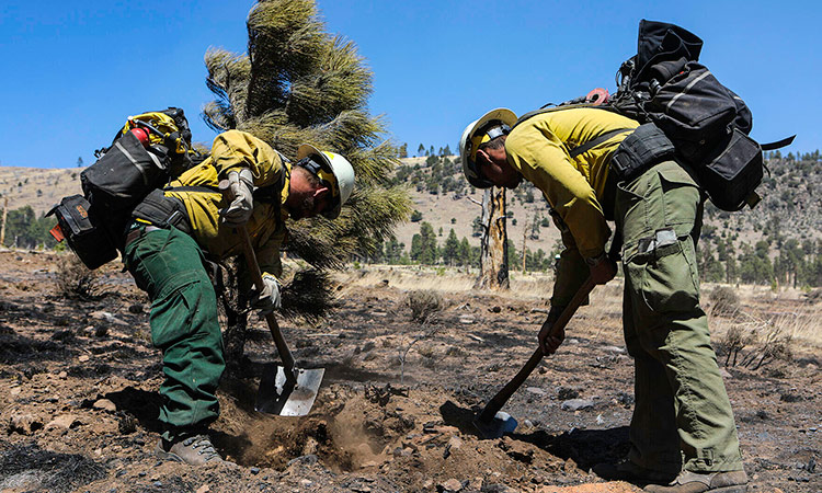 Crews brace for strong winds, explosive fire growth in West