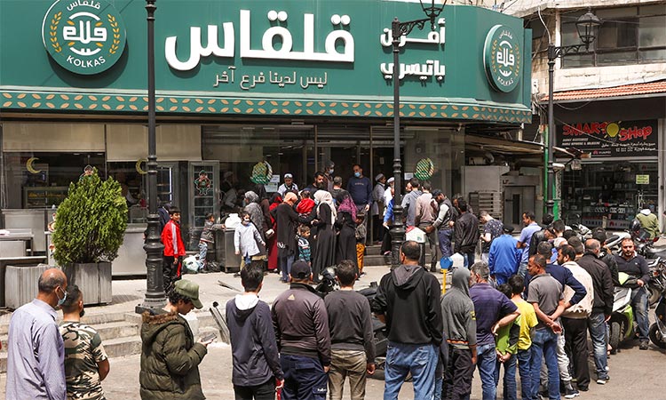 Lebanese lines for bread getting longer