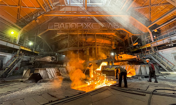 Ukraine’s steel industry fights to survive