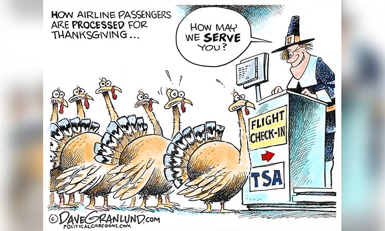 Thanksgiving and Airports