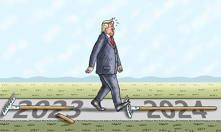 Trump moves on