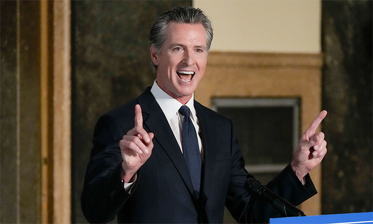 Is Gavin Newsom helping Joe Biden or hurting him?