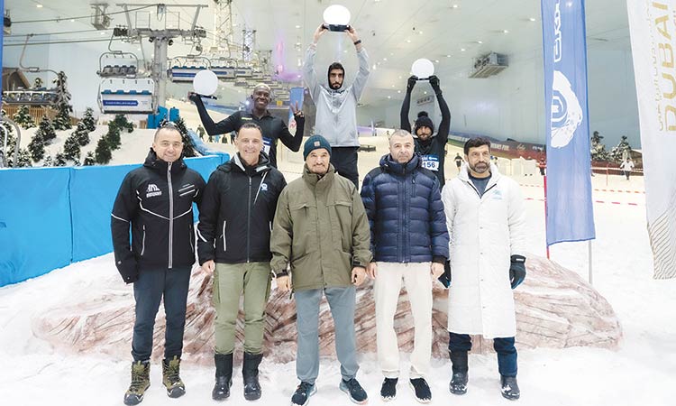 Wanjohi, Brown take top honours at Dubai Snow Run