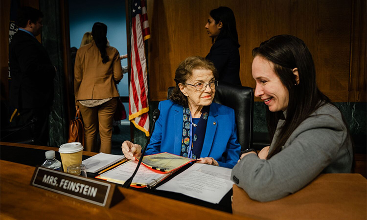 Dianne Feinstein is not going to quit the Senate