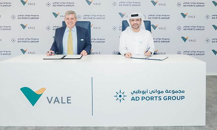 AD Ports and Vale to develop mega  hubs for steel industry in Abu Dhabi