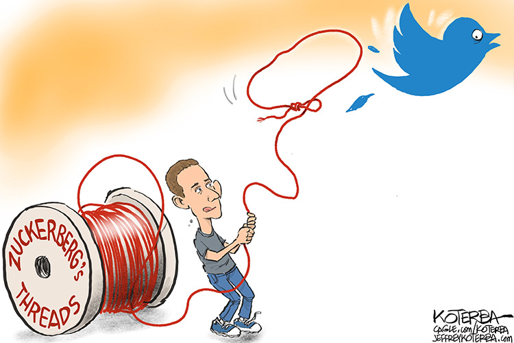 Zuckerberg tames wild Twitter bird