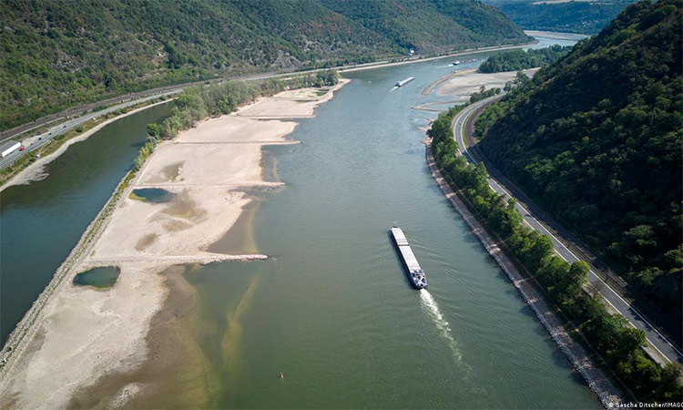 German industry changes track as Rhine runs drier