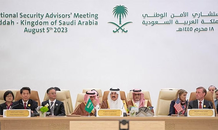 Jeddah meet on Ukraine a positive move