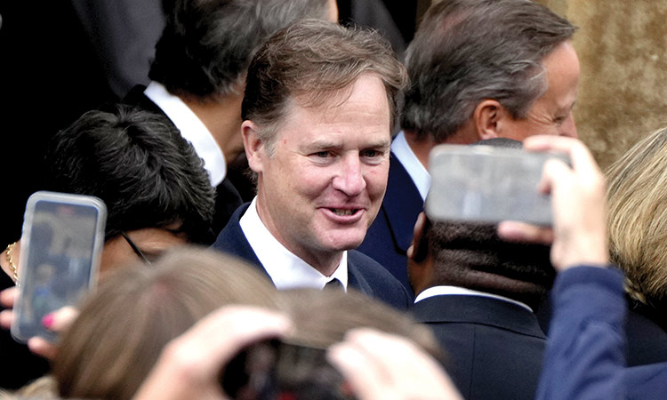 Nick Clegg is still propping up the Tory party