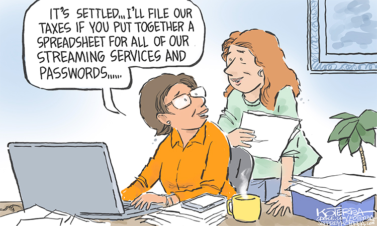 Filing taxes