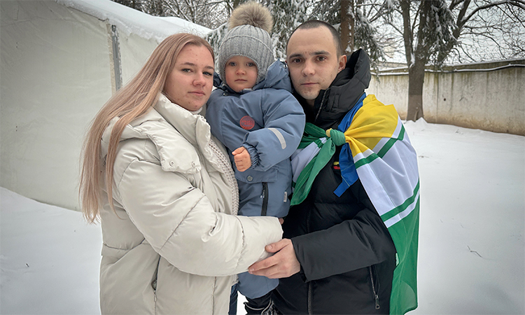 Life split in two: A Ukrainian family’s unbelievable story