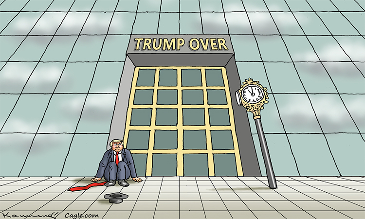 Trump's over