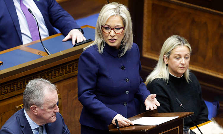 Sinn Fein’s Michelle O’Neill First Minister of N.Ireland