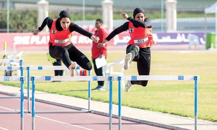 Bahrain set pace at AWST athletics competition