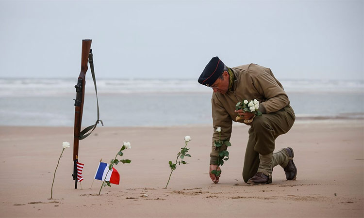 D-Day anniversary at Normandy and Ukraine