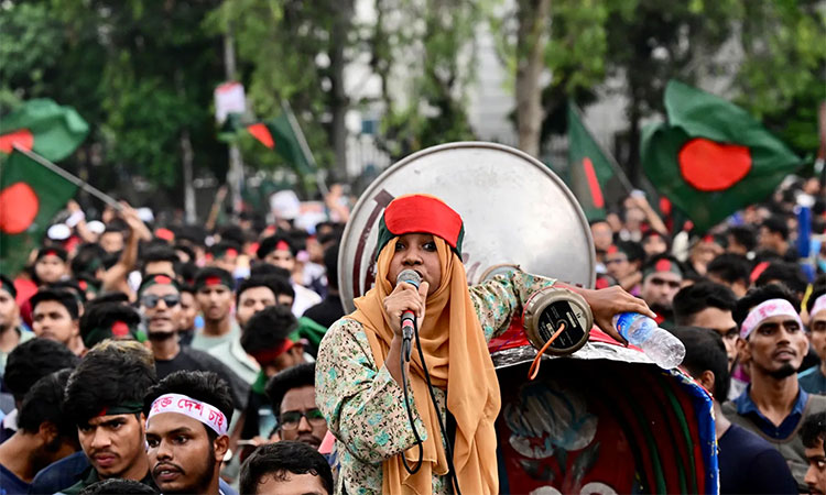 Protesters continue to wield power in Bangladesh