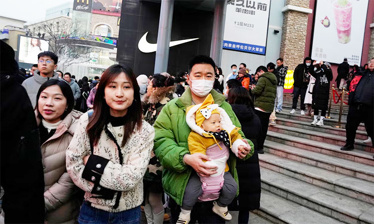 Hectic urban life hits China’s demographic trend