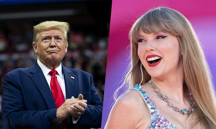 'I HATE TAYLOR Swift,' Trump writes on X 