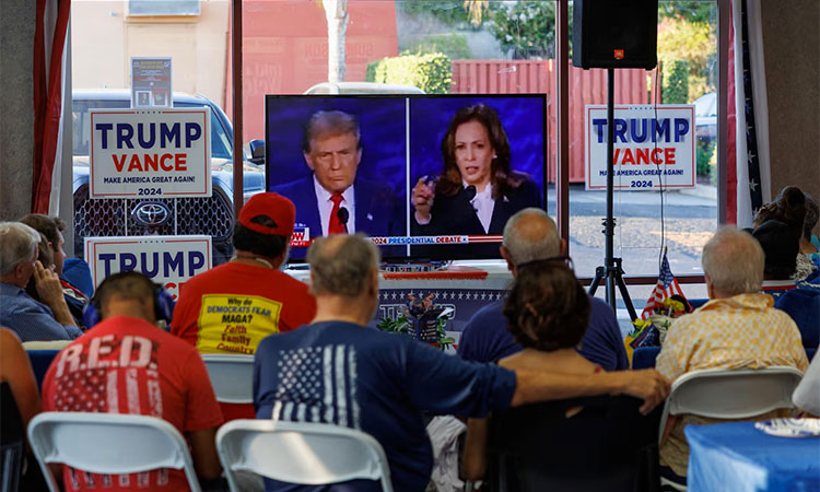 Harris scores over Trump in debate