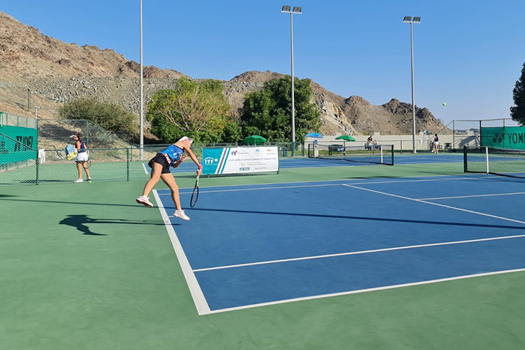 J4 Fujairah ITF Junior Tennis  tournament begins at FTCC