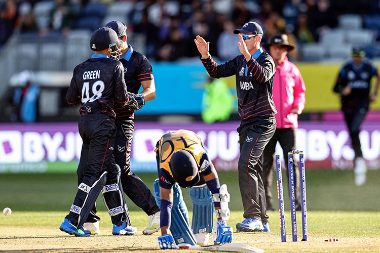 'Historic day' as Namibia stun Sri Lanka in T20 World Cup opener