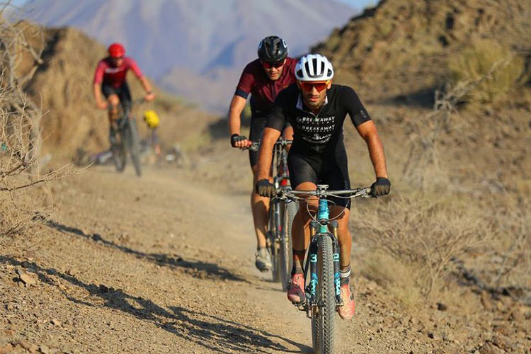 300 cyclists take part in Masfout Mountain Bike Challenge