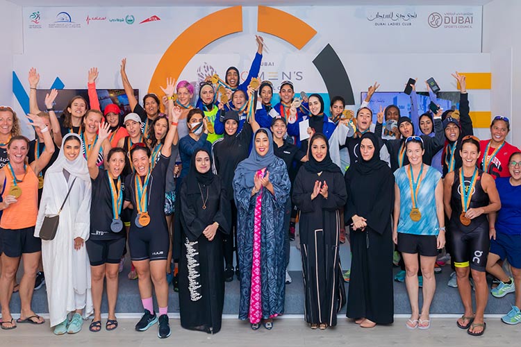 Mona crowns winners of the Dubai Women’s Triathlon 