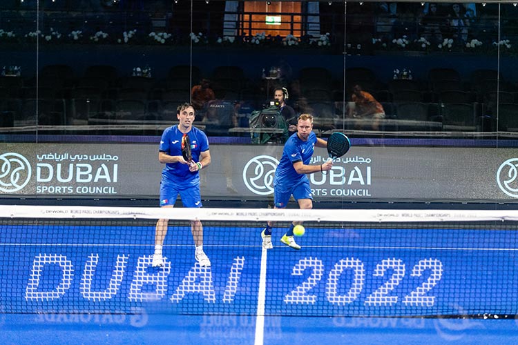 Spain and Argentina make winning start at DP World Padel Championship 2022