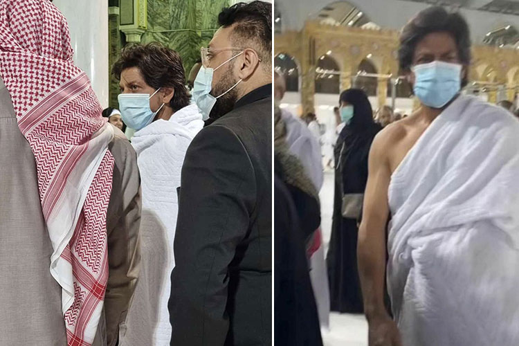 Bollywood superstar Shah Rukh Khan performs Umrah 