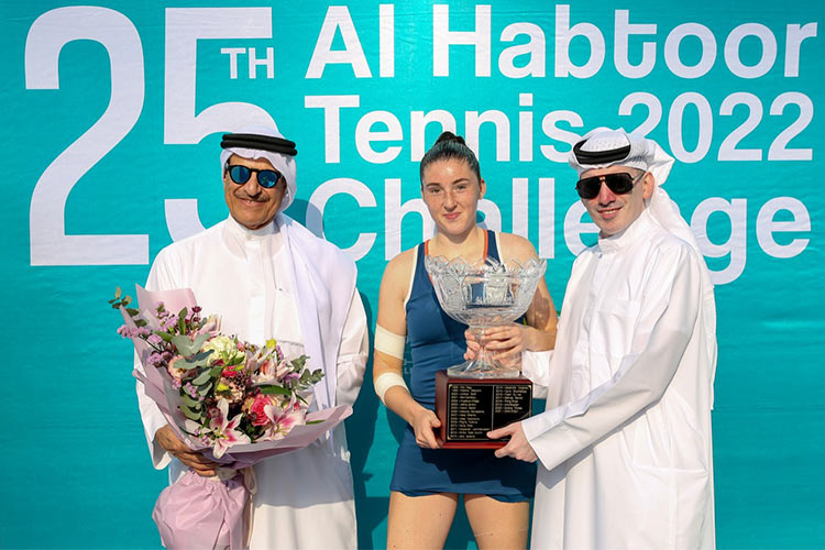 French teen Jacquemot makes dream debut at Al Habtoor Tennis Challenge