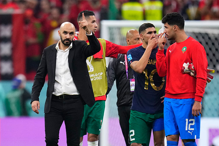 Early goal pushed us on backfoot, says Morocco coach Regragui